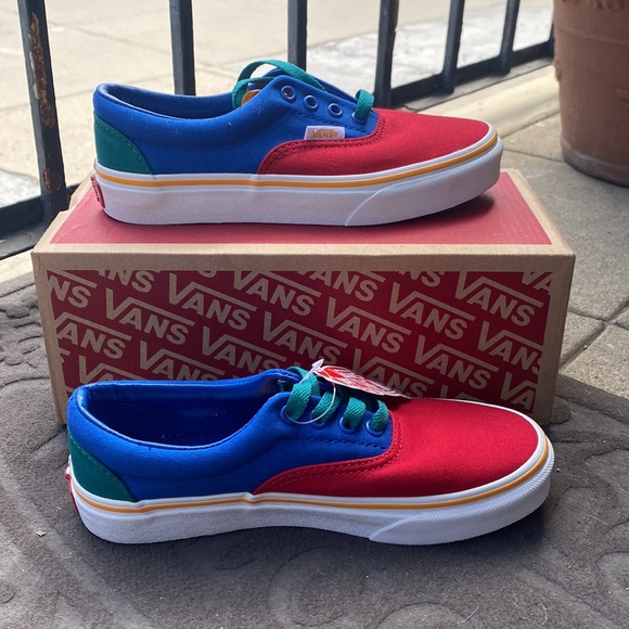 COLORFUL Kid Vans size 2.5 - Picture 5 of 15